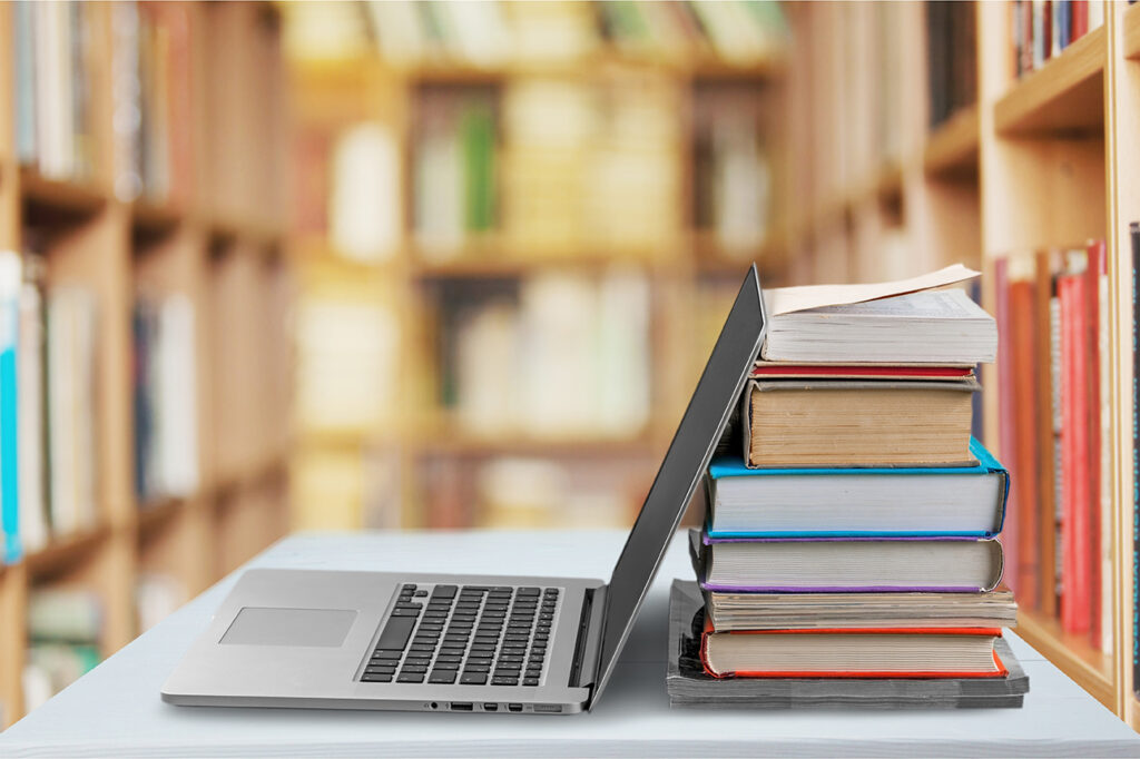 Book, Education, Laptop.