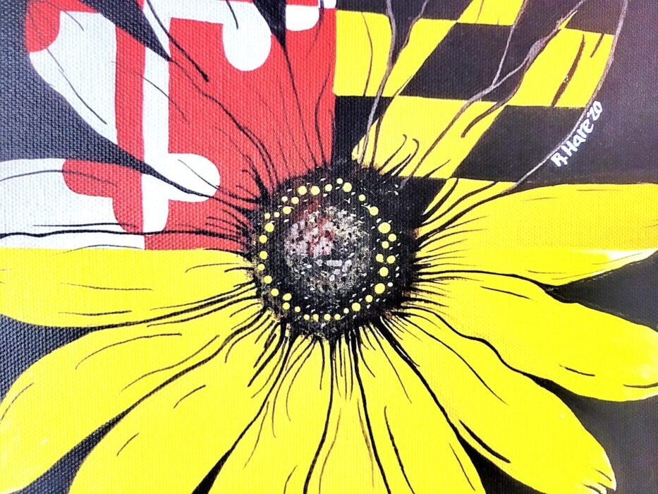 Maryland Black Eyed Susan Art Print